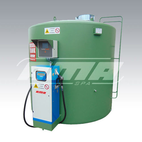 Réservoir de stockage - DTV DP series - AMA S.p.A. - à carburant / en acier / transportable