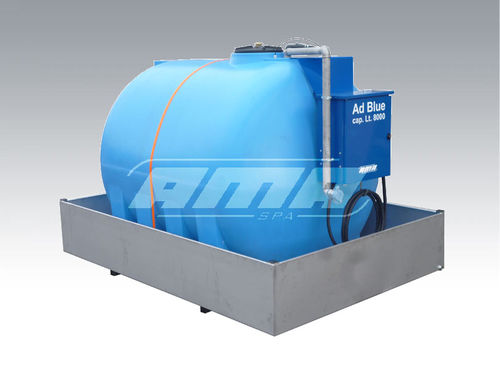 Réservoir de stockage - ADO series - AMA S.p.A. - pour AdBlue / en polyéthylène / horizontal