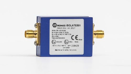 Isolateur galvanique - iSOLATE501 - Extronics Ltd - RF / à large bande / à sécurité intrinsèque