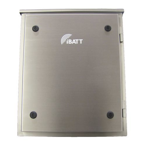 Boîtier mural - iBATT100 - Extronics Ltd - rectangulaire / en acier inox / pour batterie