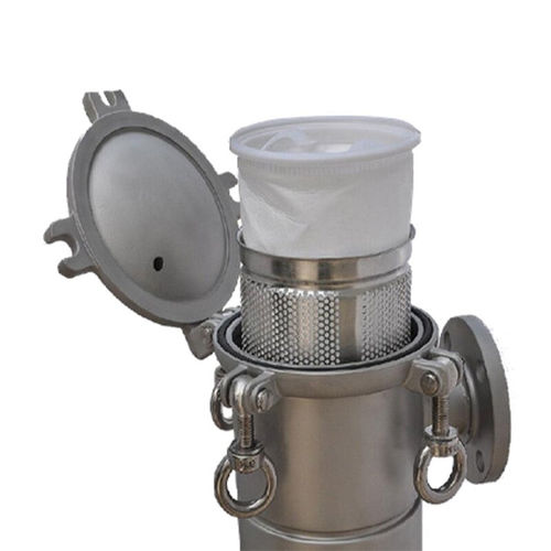 Carter de filtre monopoche - SSBH series - Membrane Solutions LLC - pour liquide / en acier inoxydable / sanitaire