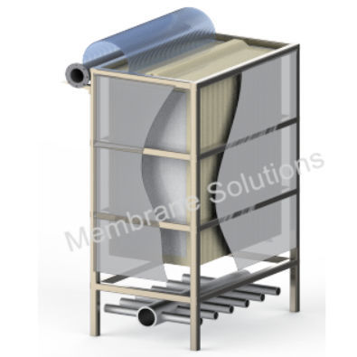 Bioréacteur à membrane - MSMBR-S series - Membrane Solutions LLC - pour traitement des eaux usées / modulaire / 1 réaction