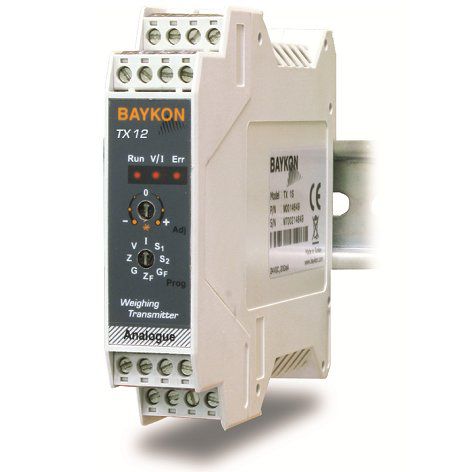 Transmetteur pour capteur de force de process - TX12 - BAYKON Industrial Weighing Systems - analogique