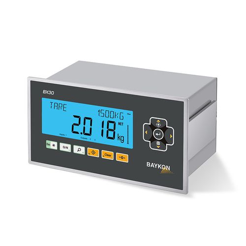 Indicateur de pesage numérique - BX30, BX30D - BAYKON Industrial Weighing Systems - encastrable / IP65 / IP67