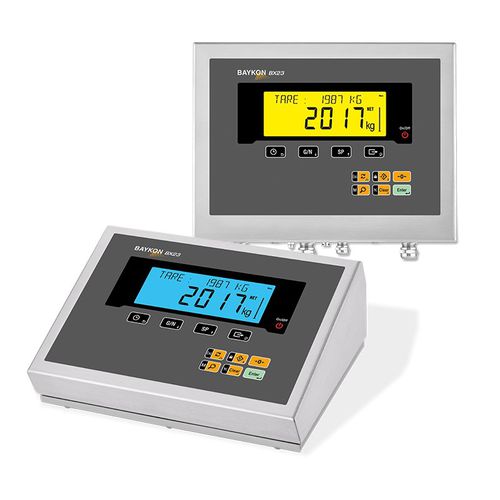 Indicateur de pesage affichage LCD - BX23 /BX23D - BAYKON Industrial Weighing Systems - mural / pour environnements sévères / pour environnement humide