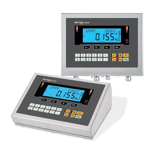 Terminal de pesage affichage LCD - BX25, BX25D - BAYKON Industrial Weighing Systems - benchtop / pour environnements sévères / Profibus
