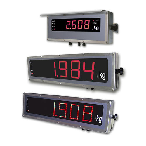 Afficheur à LED - RX57 & RX100/S Remote Displays - BAYKON Industrial Weighing Systems - à 6 chiffres / à distance / pour mesure de niveau de réservoirs
