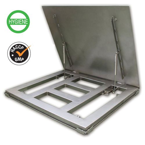 Balance à plate-forme - BP - BAYKON Industrial Weighing Systems - avec indicateur séparé / en acier inoxydable / IP68