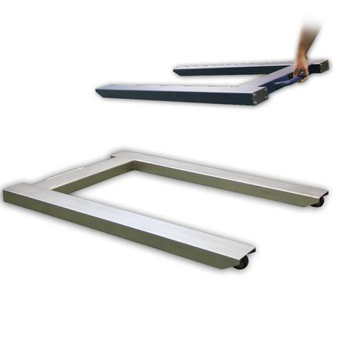 Pèse-palette en acier inoxydable - BU - BAYKON Industrial Weighing Systems - avec batterie rechargeable / avec indicateur séparé / mobile