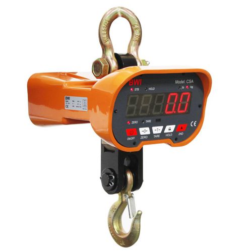 Crochet peseur numérique - BWI-CSA - BAYKON Industrial Weighing Systems - compact / avec afficheur à LED / avec batterie rechargeable