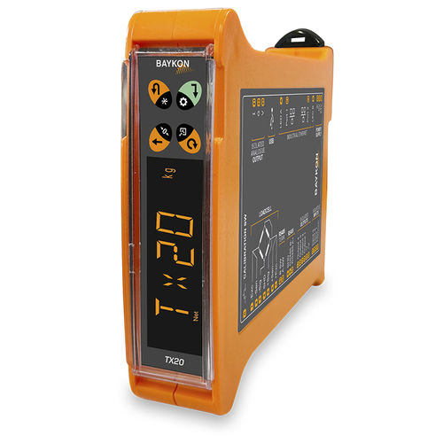 Transmetteur pour capteur de force numérique - TX20   - BAYKON Industrial Weighing Systems