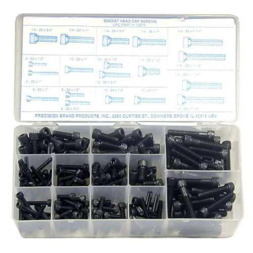 Vis de fixation - 12970 - Precision Brand Products - à tête hexagonale / à tête creuse / à six pans creux