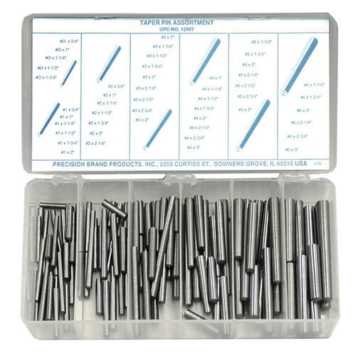 Goupille pleine - 12907 - Precision Brand Products - en acier / de précision / d'alignement