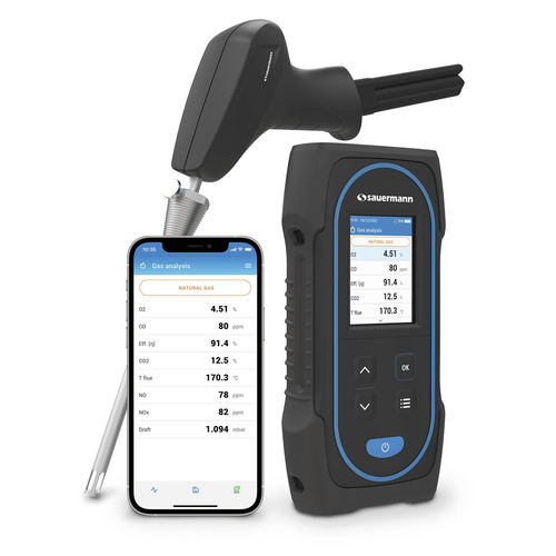 analyseur de combustion portable - Sauermann