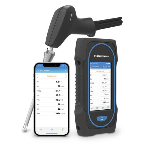 analyseur de combustion portable - Sauermann