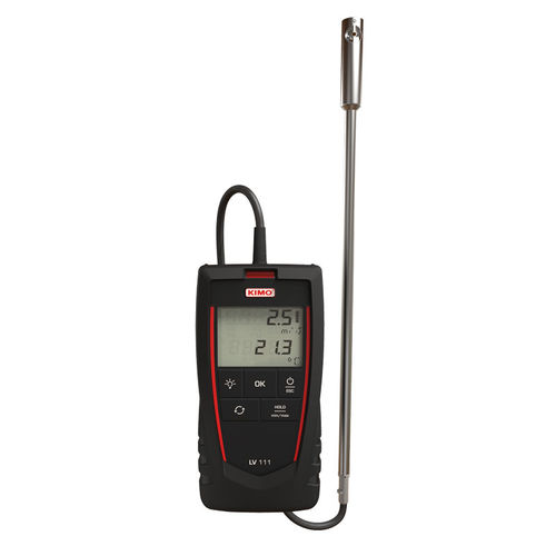 Thermo-anémomètre à hélice - LV 111 - Sauermann - portable / numérique / alimenté par batterie