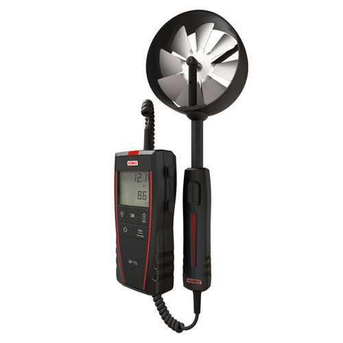 Thermo-anémomètre à hélice - LV 110 - Sauermann - portable / numérique / alimenté par batterie