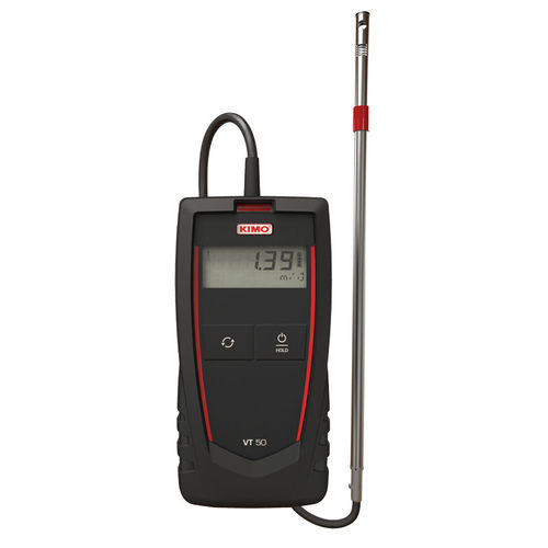 Thermo-anémomètre à fil chaud - VT 50 - Sauermann - portable / numérique / alimenté par batterie