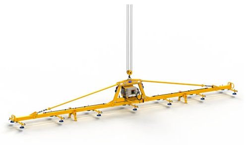 Palonnier à ventouse à cadre - LG350M14 series - ANVER Vacuum System Specialists - pour tôle / pour plaques / aluminium