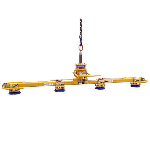 Palonnier à ventouse pour tôle - L100M4 series - ANVER Vacuum System Specialists - pour plaques / horizontal / réglable