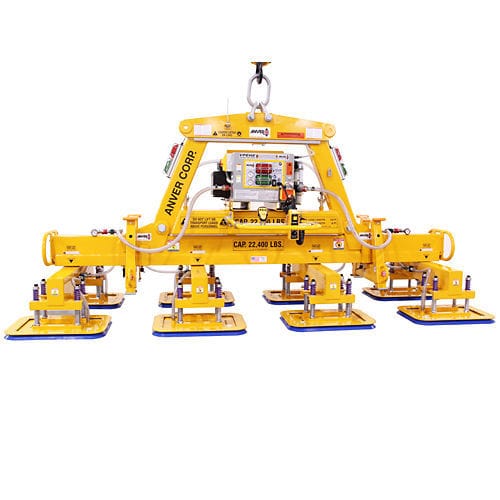 Palonnier à ventouse en croix - LG2560M8 series - ANVER Vacuum System Specialists - à cadre / pour tôle / pour plaques