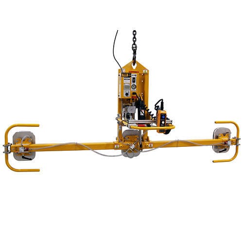 Palonnier à ventouse pour dalles en pierre - AT75M3 series  - ANVER Vacuum System Specialists - pour charges lourdes / réglable / électrique