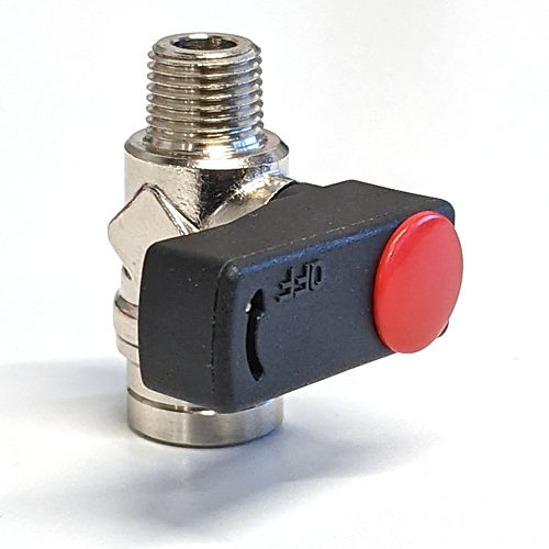 Vanne à boisseau sphérique - BVC series - ANVER Vacuum System Specialists - manuelle / à siège / miniature
