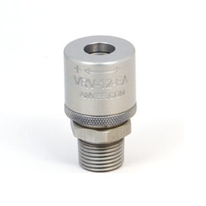 Soupape de décharge NPT - VRV series - ANVER Vacuum System Specialists - à vide / en acier / filetée