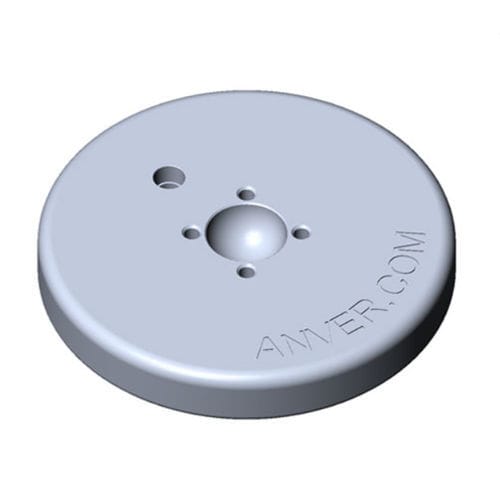Ventouse ronde - FP58 - ANVER Vacuum System Specialists - en métal / en mousse