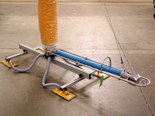 Tube de levage pour plaques de bois - VT200-2.5-D9 - ANVER Vacuum System Specialists