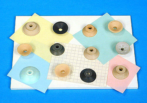 Ventouse plate - SUF series - ANVER Vacuum System Specialists - en silicone / en caoutchouc / pour l'industrie du papier