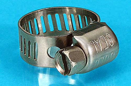 Collier de serrage en acier inoxydable - CLP series - ANVER Vacuum System Specialists - à vis / réutilisable / à bande ajourée
