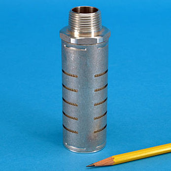 Silencieux d'échappement - ES series - ANVER Vacuum System Specialists - pour pompe à vide / en métal