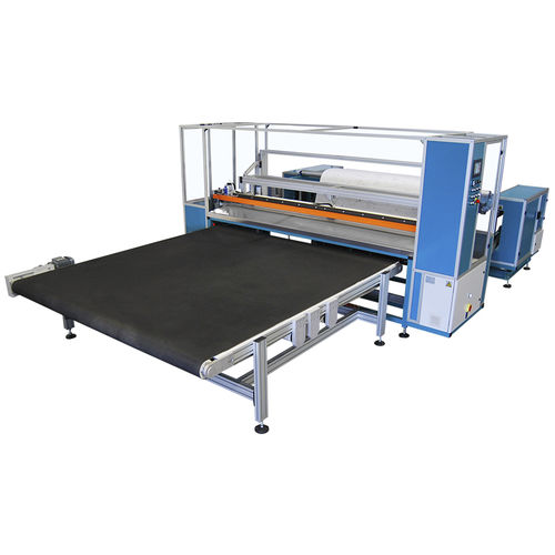 Ligne de découpe transversale à couteau - CTL-3000 - REXEL - pour tissus / automatique