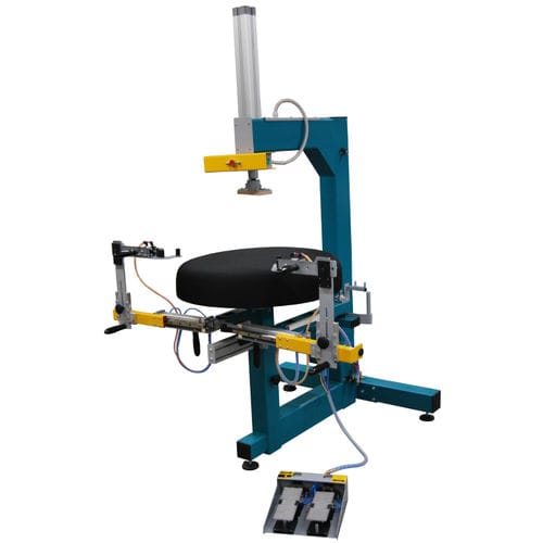 Presse pneumatique - PDK-2/PDS - REXEL - de formage / pour sellerie / à table tournante
