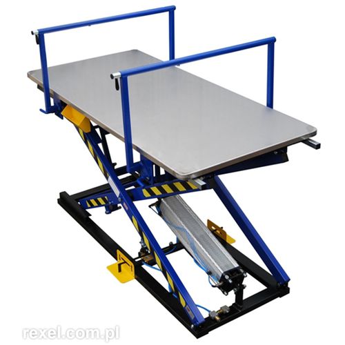 Table élévatrice à ciseaux - ST-3/BR - REXEL - à pédale / pneumatique / stationnaire