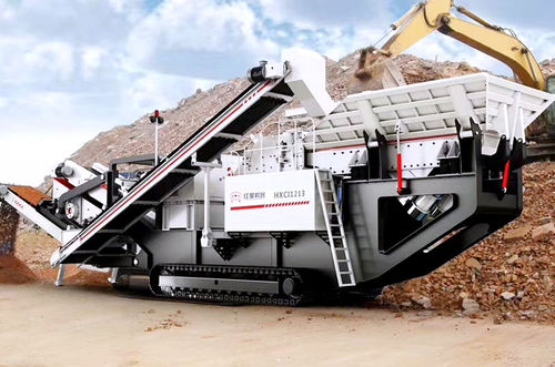 Concasseur à percussion - WT series  - Henan Hongxing Mining Machinery CO.,LTD - mobile / sur chenilles