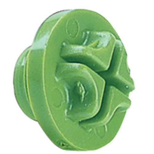 Bouchon à tête fendue - MSP series - Caplugs - rond / fileté / en polyéthylène haute densité (PEHD)