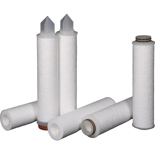 Cartouche filtrante obtenue par extrusion-soufflage - POLY-ADCT series  - Filtrafine - pour boisson / de profondeur / en polypropylène