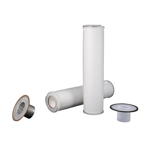 Cartouche filtrante pour boisson - HIE series - Filtrafine - pour filtration fine / en polypropylène / plissée