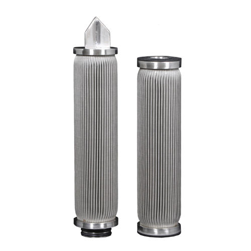 Cartouche filtrante pour produits chimiques - Metal-Flow series - Filtrafine - pour filtration fine / en acier inoxydable / plissée