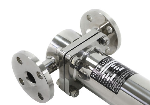 Carter de filtre monocartouche - IDV-HP series - Filtrafine - pour liquide / en acier inoxydable / pour applications haute pression
