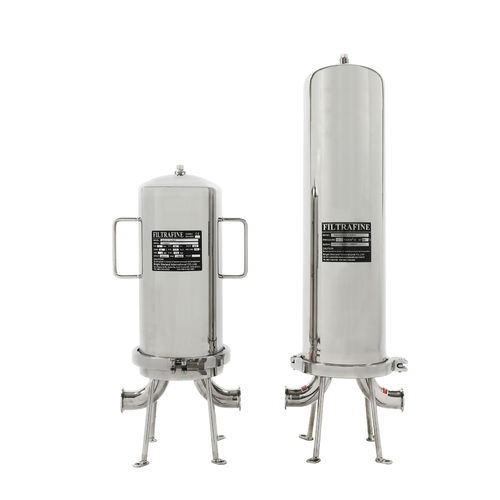 Carter de filtre multicartouche - SDV series - Filtrafine - pour liquide / en acier inoxydable / sanitaire