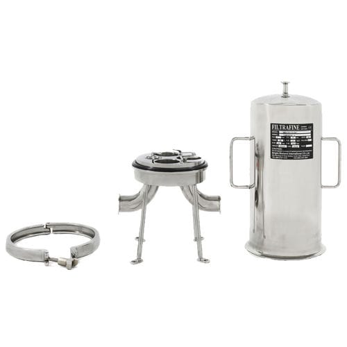 Carter de filtre multicartouche - BDV series - Filtrafine - pour liquide / en acier inoxydable / sanitaire