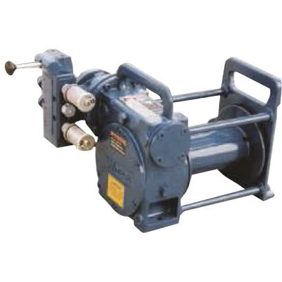 Treuil pneumatique - U8A 15 - Jeamar Winches - à vis sans fin / robuste / portable