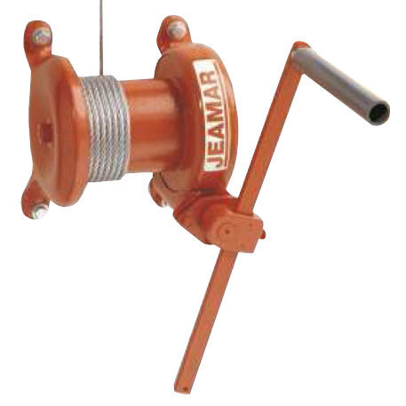 Treuil manuel - WSG series - Jeamar Winches - à vis sans fin