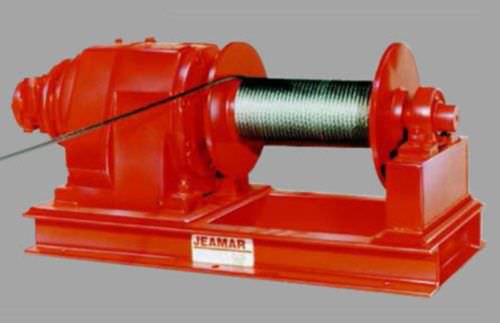 Treuil pneumatique - NHA series - Jeamar Winches - à entraînement direct / de tirage / de halage