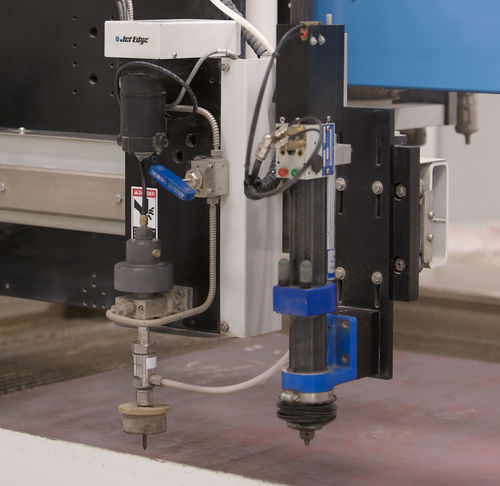Unité de perçage pneumatique - JET EDGE - pour machine de découpe au jet d'eau