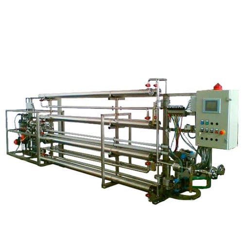 Installation de nano-filtration à membrane - NF - SAITA srl - pour traitement des eaux usées / écoulement transversal