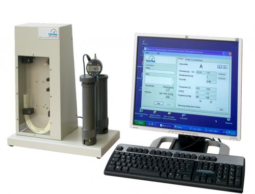 Analyseur d'air - 1.0295 - Testing Feuerherdt & Bluhm - de perméabilité / benchtop / contrôlé par ordinateur
